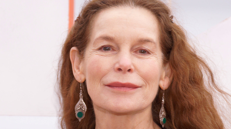 Alice Krige posing