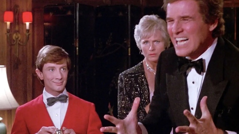 Clifford watching his chaotic plan come to fruition in Clifford (1994)