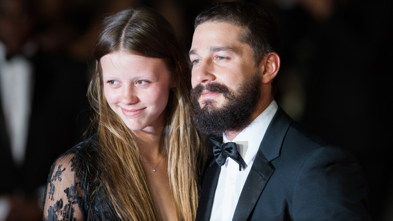 Mia Goth and Shia LaBeouf
