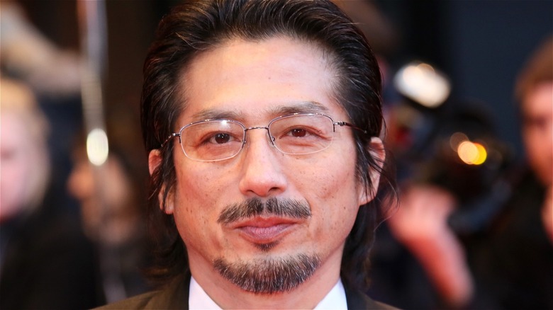 Hiroyuki Sanada posing