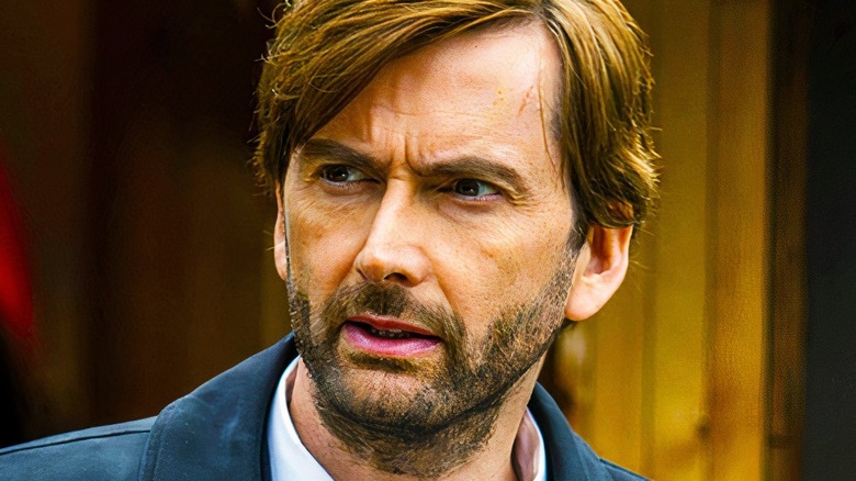 David Tennant as Alec Hardy in Broadchurch