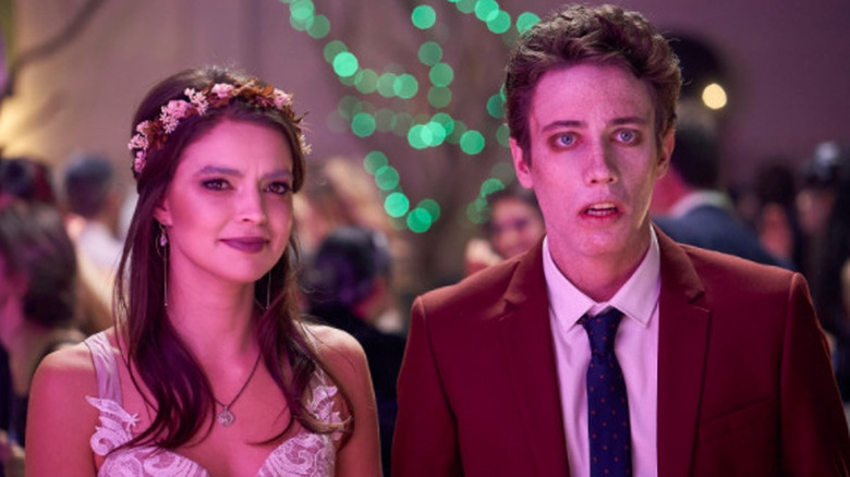 Charlie and Ben at a dance