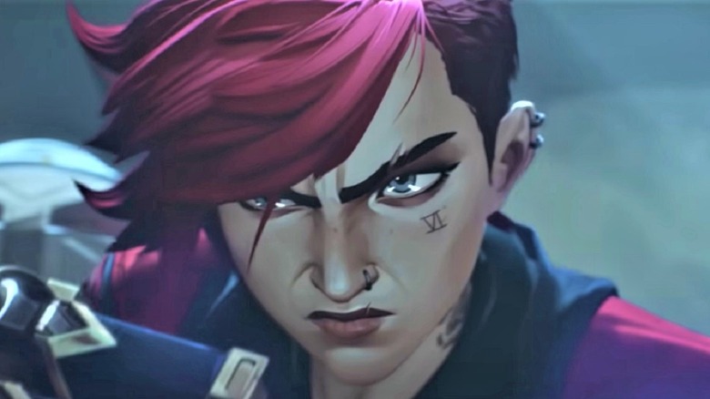 Vi looking serious