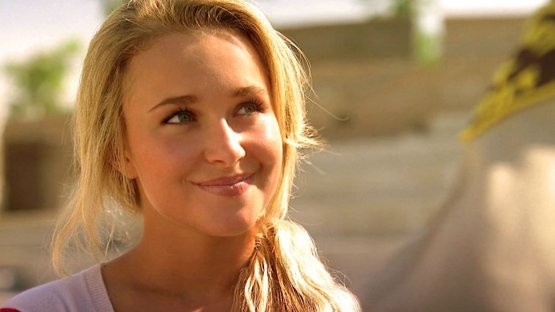Hayden Panettiere smiles