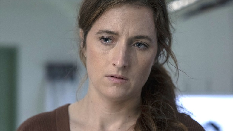 Grace Gummer acting as Claire Logan