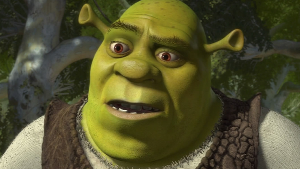 Shrek unamused