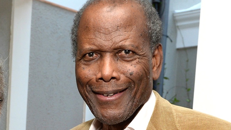 Sidney Poitier smiling