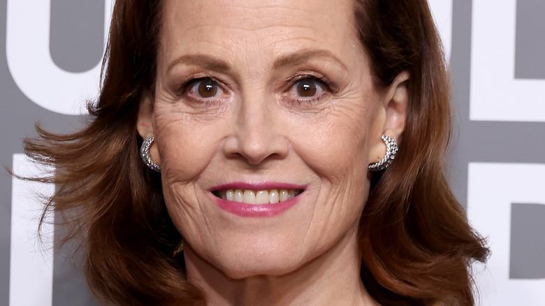 Sigourney Weaver at Golden Globes