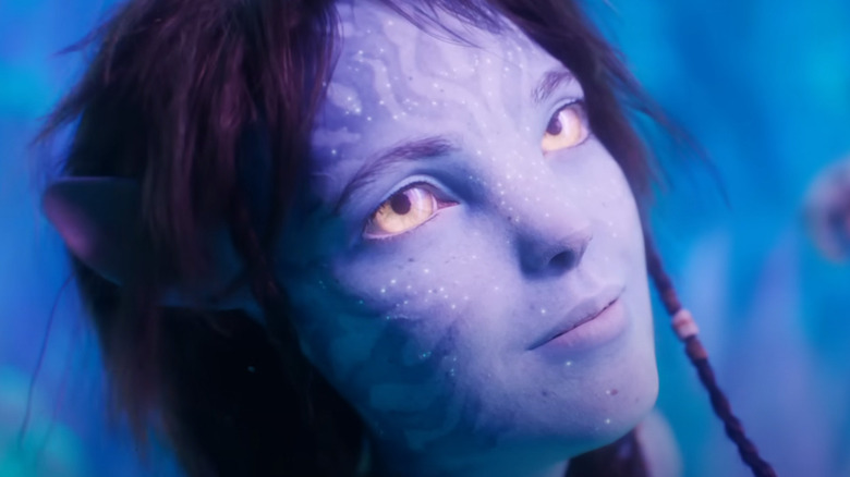 Avatar Kiri Face Purple Sheen