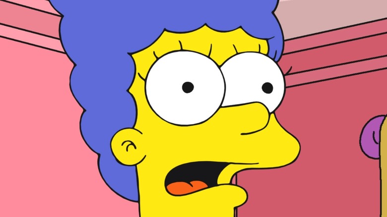 Marge Simpson gasping