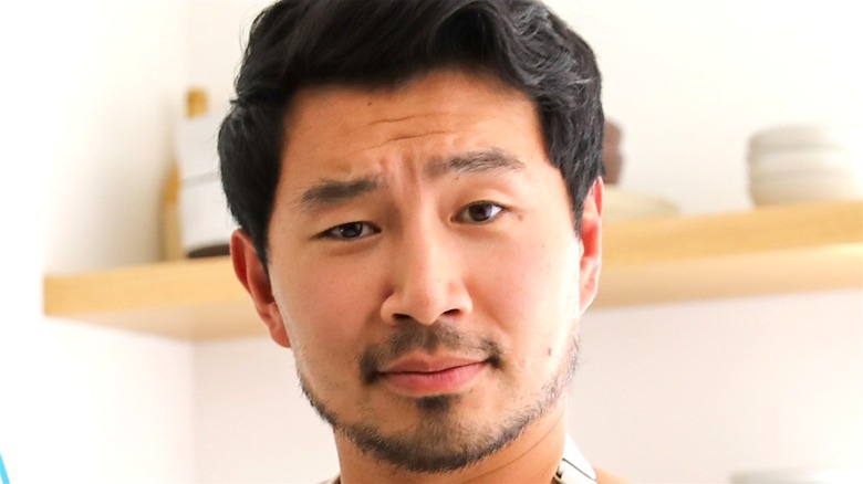 Simu Liu with beard