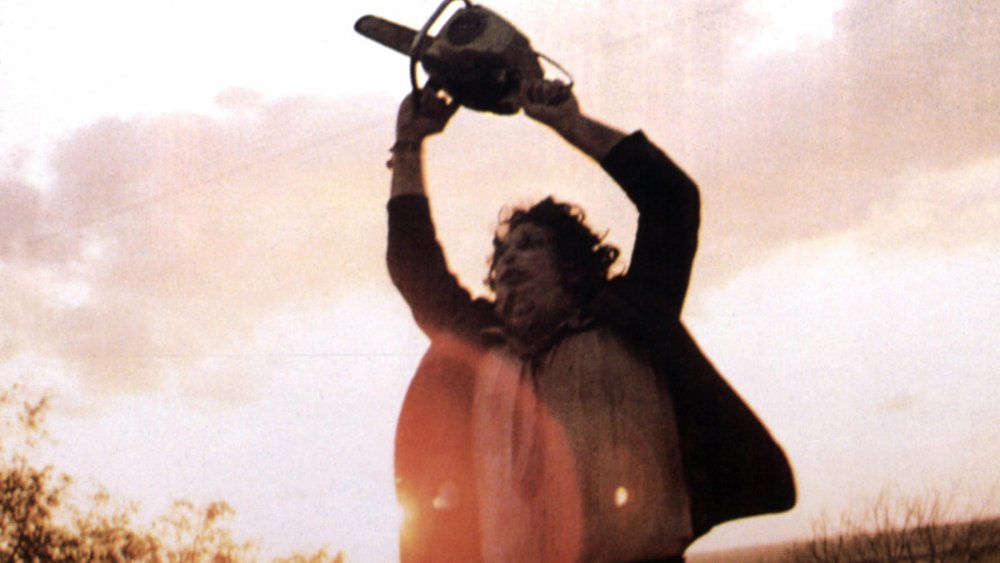 Gunnar Hansen as Leatherface in The Texas Chain Saw Massacre