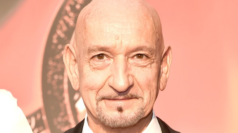 Sir Ben Kingsley smiling