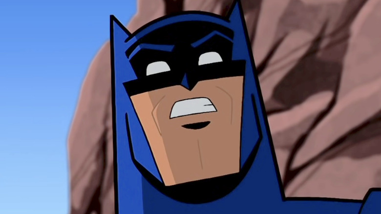 Batman surprised