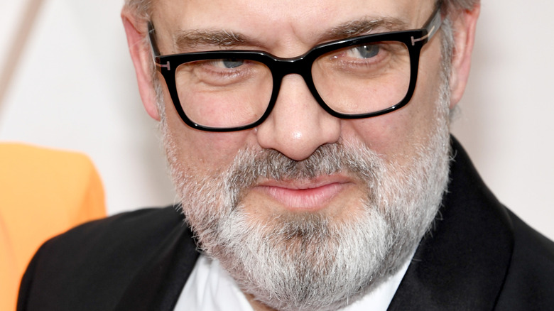 Sam Mendes on a red carpet