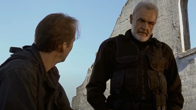 Sean Connery talking to Nicolas Cage in "The Rock" (1996)