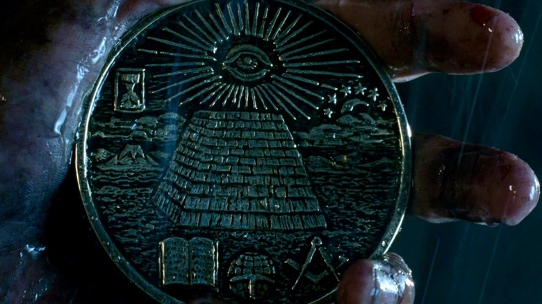 A Templar holds treasure