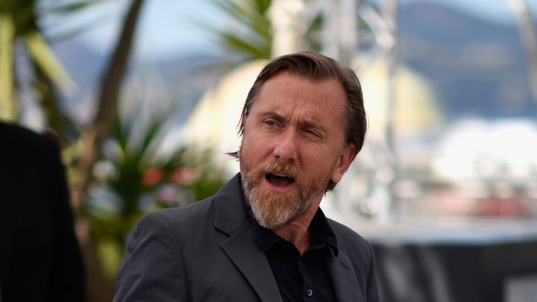 Tim Roth making a weird face