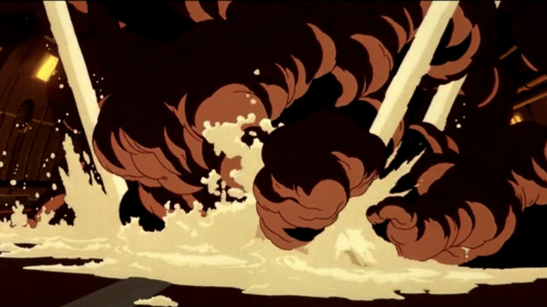 Animated explosion in Akira