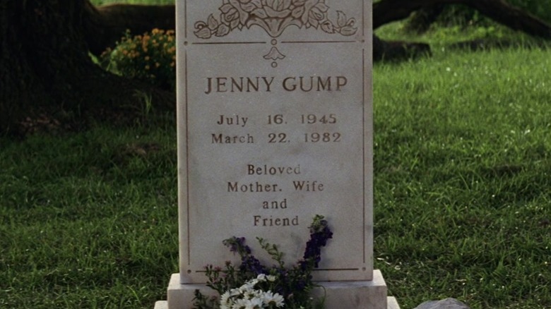   Jenny's headstone