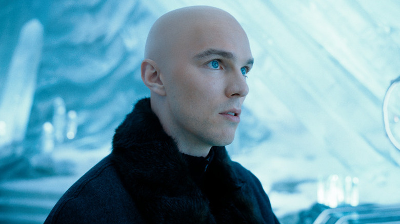 Lex Luthor inside the Fortress of Solitude in Superman (2025)