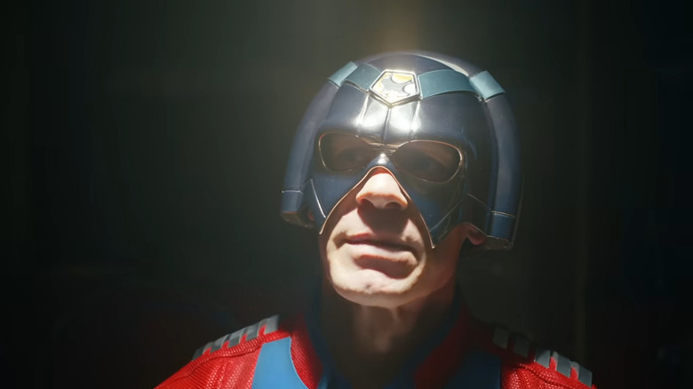 Peacemaker getting interviewed in Peacemaker Season 2 trailer