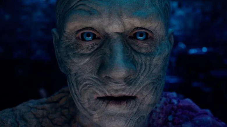 Metamorpho looking at the camera in Superman (2025)