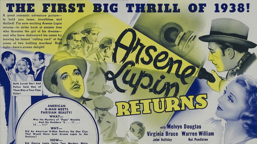Aresene Lupin Returns poster