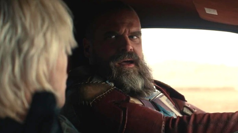 Red Guardian driving through the desert in Thunderbolts*