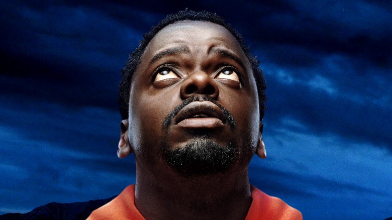 OJ Haywood looking at the sky