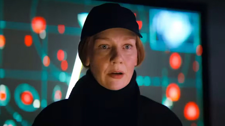 Close up of Stratt in Project Hail Mary