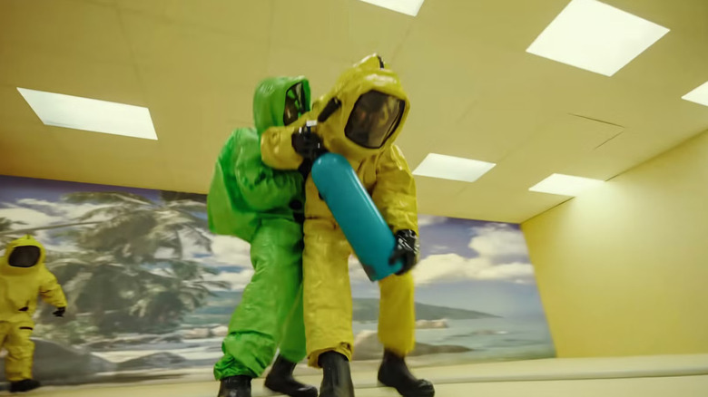 Async employees neutralizing Mary in Backrooms (2026)