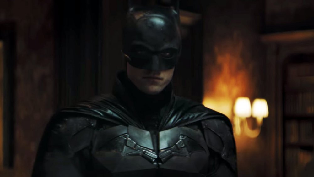 Robert Pattinson in the trailer for The Batman