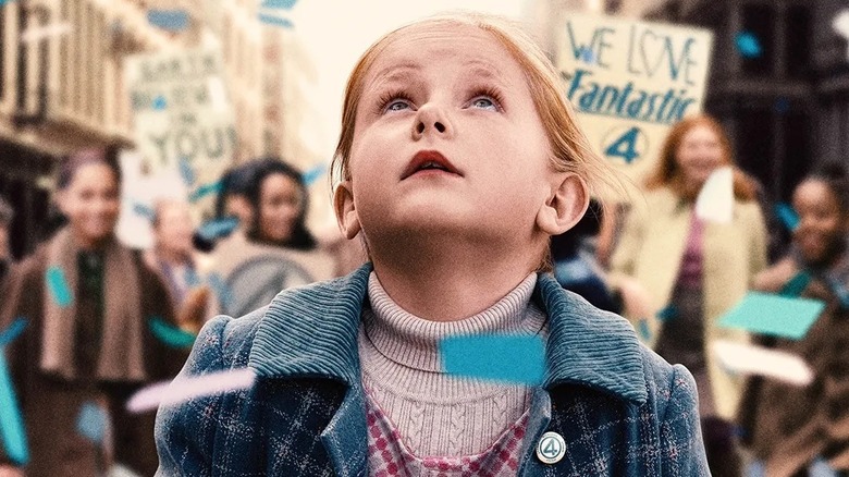 Maisie Shakman in "The Fantastic Four: First Steps"