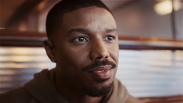 Adonis Creed smiling