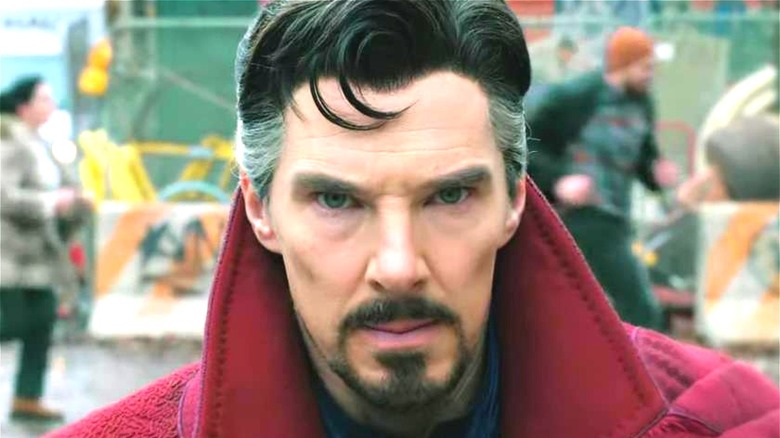 Doctor Strange looking nervous