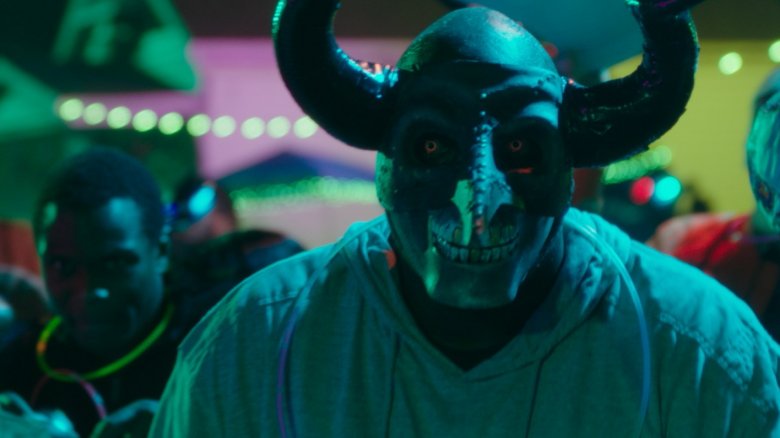 The First Purge block party scene