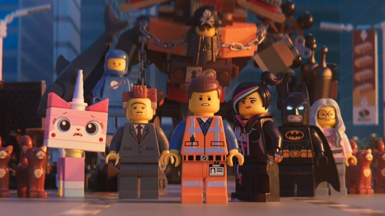 The main cast of The LEGO Movie 2