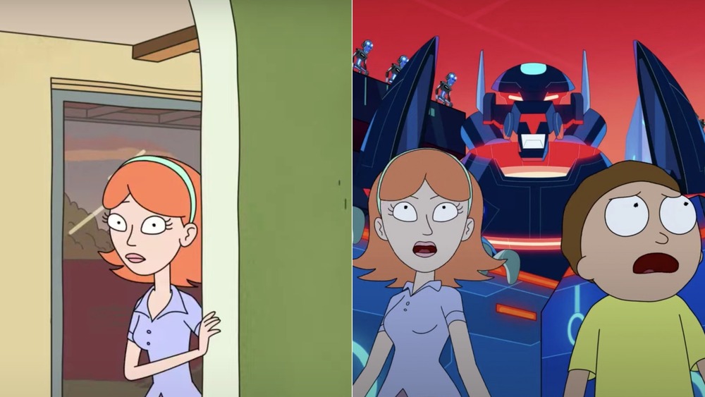 Jessica Rick and Morty season 5 trailer
