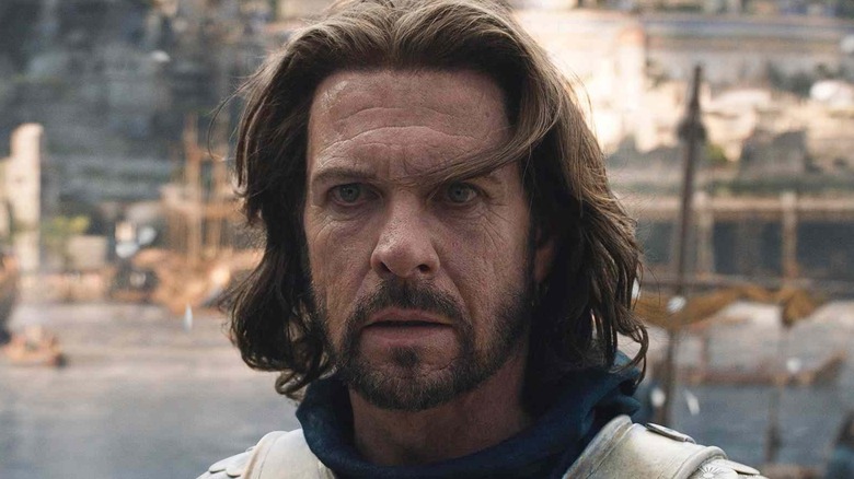 Close up of the Stranger in The Rings of Power