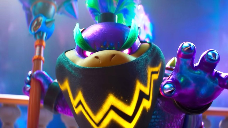 Bowser Jr. arrives to rescue his father