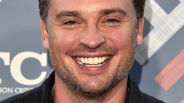 Tom Welling smiling