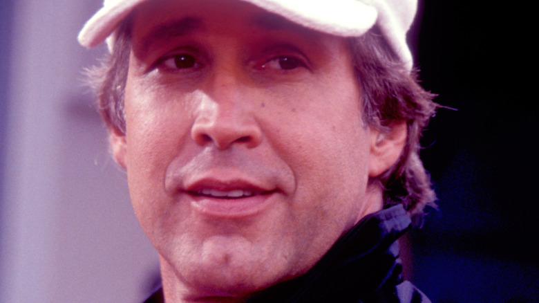 Chevy Chase in hat