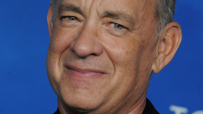 Tom Hanks smiling