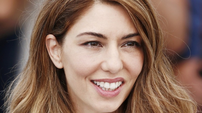 Sofia Coppola smiling