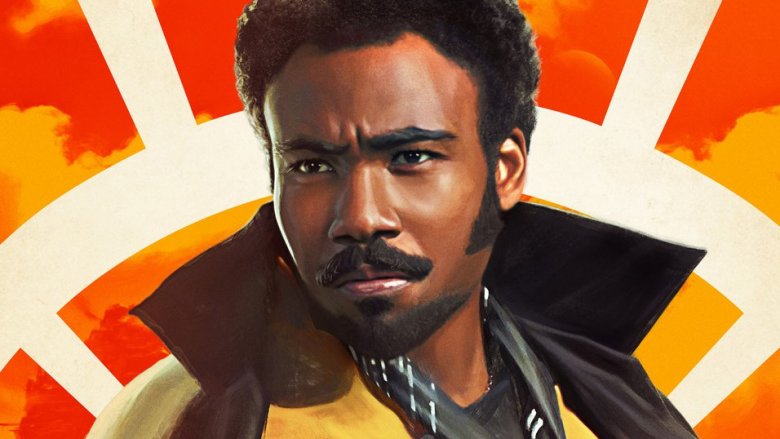 Donald Glover Lando Calrissian Solo: A Star Wars Story poster