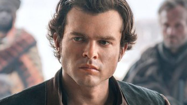 Alden Ehrenreich as Han Solo in Solo: A Star Wars Story