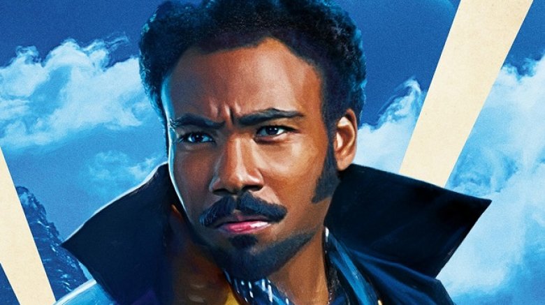 Donald Glover as Lando Calrissian in Star Wars: Solo: A Star Wars Story