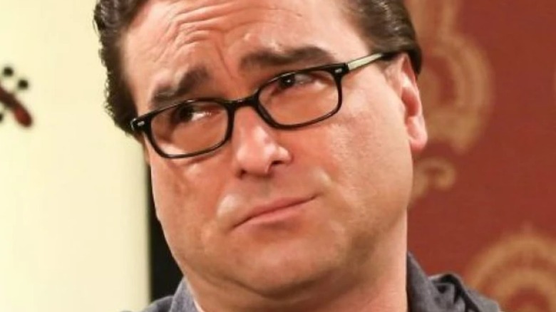 Leonard Hofstadter unimpressed