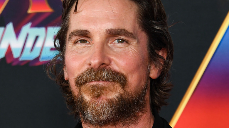 Christian Bale serious